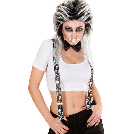 Widmann SRL Schedel bretels doodshoofd