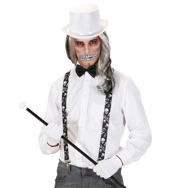 Widmann SRL Schedel bretels doodshoofd