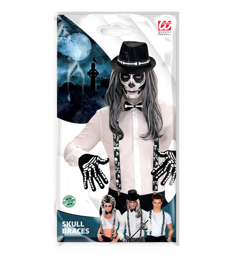 Widmann SRL Schedel bretels doodshoofd