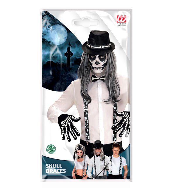 Widmann SRL Schedel bretels doodshoofd