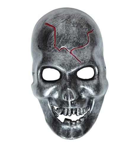 Widmann SRL Schedel masker ijzer metaal look