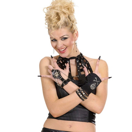 Widmann SRL schedelhandschoenen strass