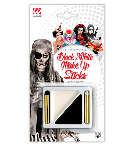 Widmann SRL Schmink set zwart en wit