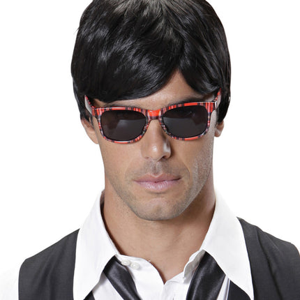 Widmann SRL Schotse bril met ruitjes