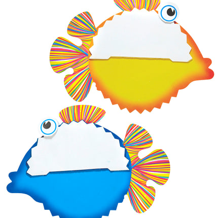 Widmann SRL Set met 2 honinggraat lampions tropische vis