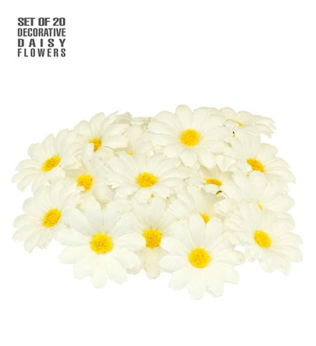 Widmann SRL Set van 20 decoratieve madeliefje Teun