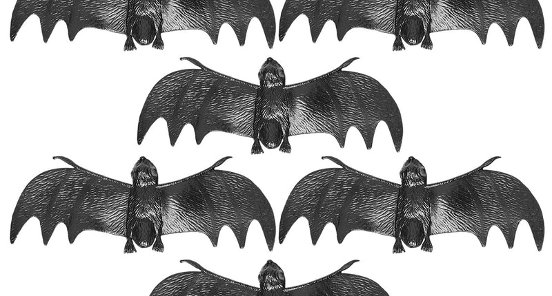 Widmann SRL Set van 6 vleermuizen 13,5cm