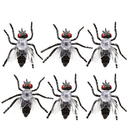 Widmann SRL Set van 6 vliegen 5,5cm