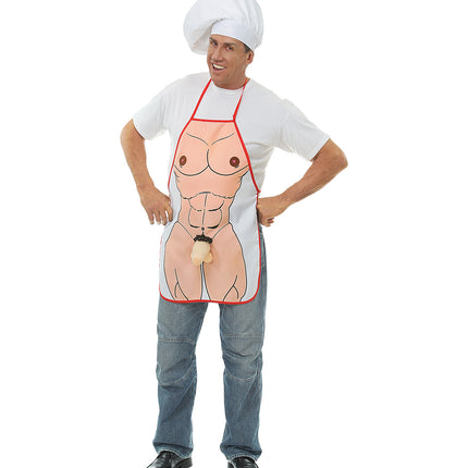 Widmann SRL Sexy verkleed schort met piemel