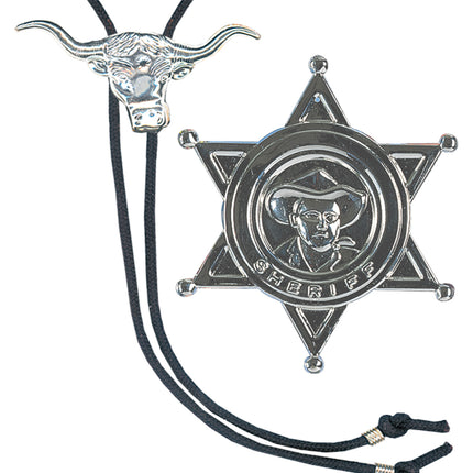 Widmann SRL Sherriff ster en ketting cowboy