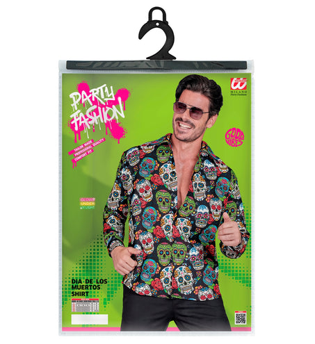 Widmann SRL Shirt day of the dead Skully