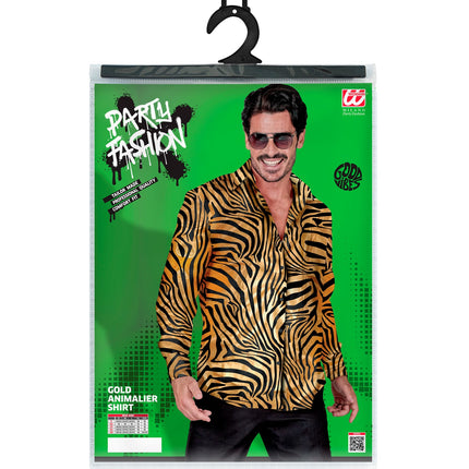 Widmann SRL Shirt zebra gold