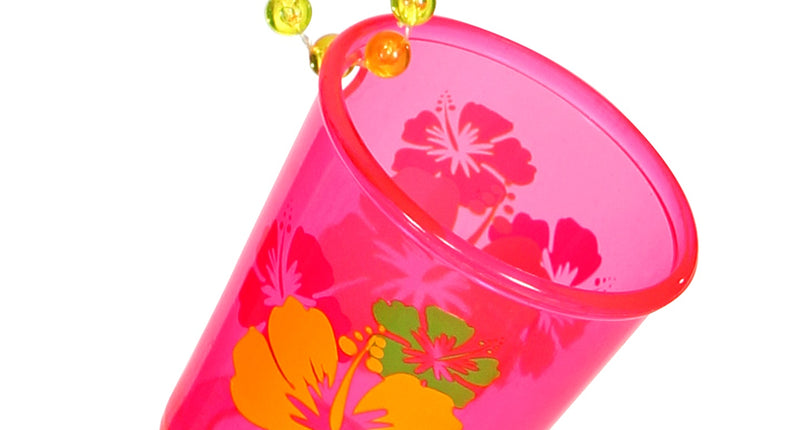 Widmann SRL Shotglaasje met ketting Hawaii