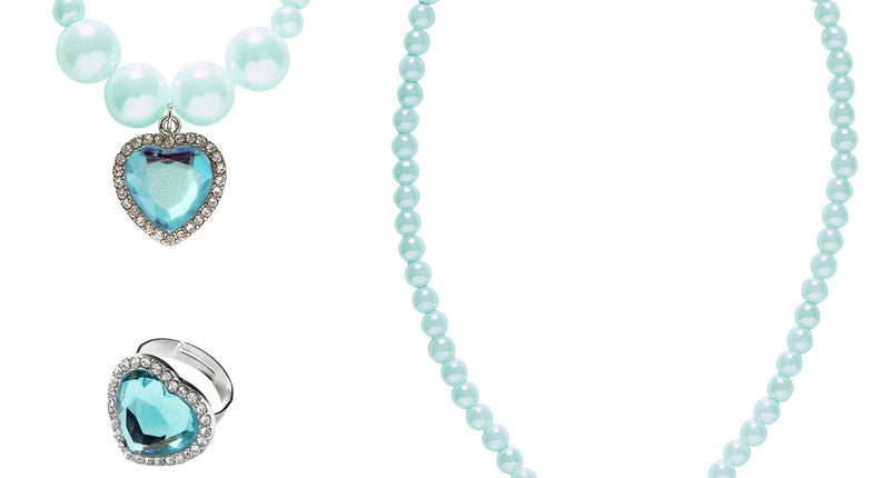 Widmann SRL Sieraden set kinderen azuur blauw