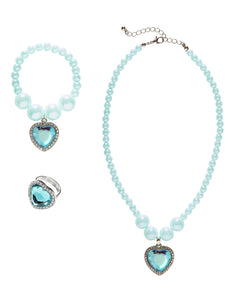 Widmann SRL Sieraden set kinderen azuur blauw