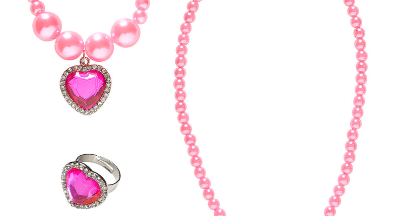 Widmann SRL Sieraden set voor kids in roze