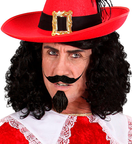 Widmann SRL Sik en snor musketier opplakbaar