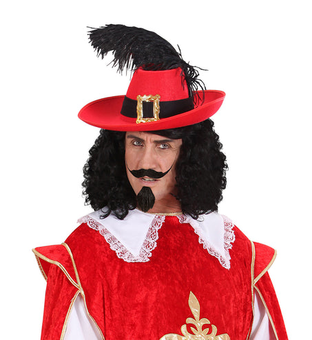 Widmann SRL Sik en snor musketier opplakbaar