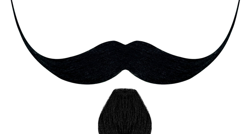 Widmann SRL Sik en snor musketier opplakbaar