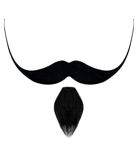 Widmann SRL Sik en snor musketier opplakbaar