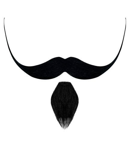 Widmann SRL Sik en snor musketier opplakbaar