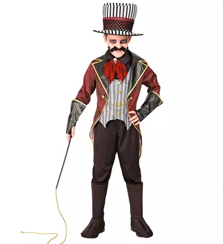 Widmann SRL Sinistere circusdirecteur kostuum Gijs