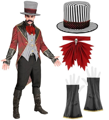 Widmann SRL Sinistere circusdirecteur kostuum Gijs heren