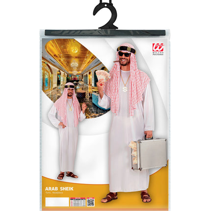 Widmann SRL Sjeik kostuum Rashid heren