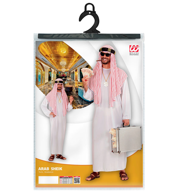 Widmann SRL Sjeik kostuum Rashid heren