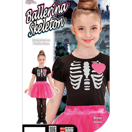 Widmann SRL Skelet ballerina jurkje meisje