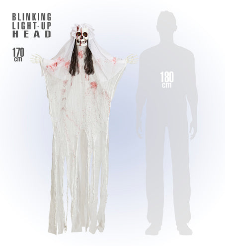 Widmann SRL Skelet Bruid decoratie 170cm