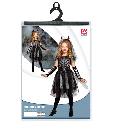 Widmann SRL Skelet Bruid jurkje kinderen