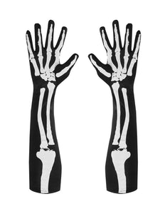 Widmann SRL Skelet handschoenen extra lang 50cm