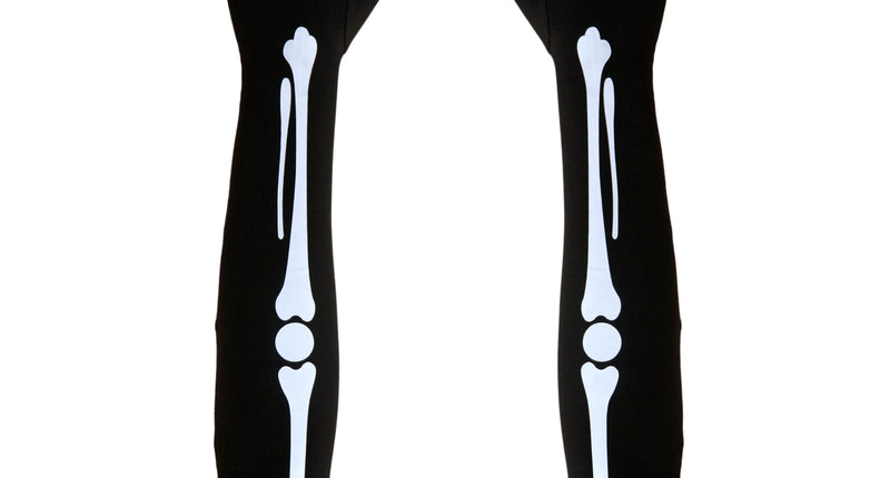 Widmann SRL Skelet handschoenen met botten lang