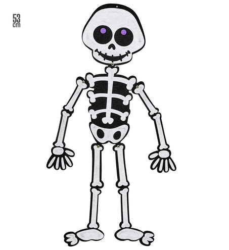 Widmann SRL Skelet hangdecoratie 53cm