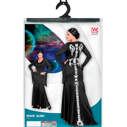 Widmann SRL Skelet jurk voor dames lang