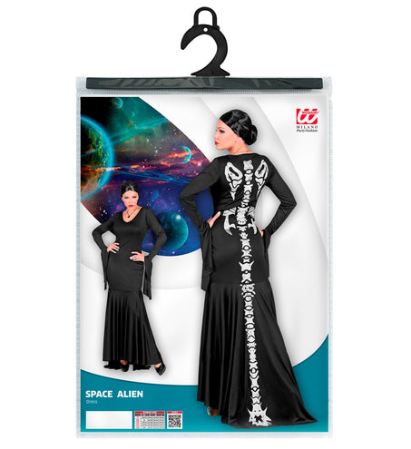 Widmann SRL Skelet jurk voor dames lang