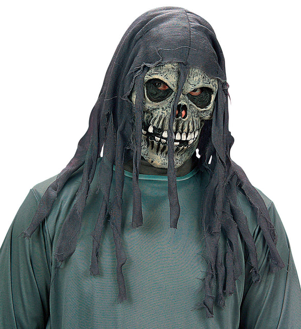 Widmann SRL Skelet masker met haren