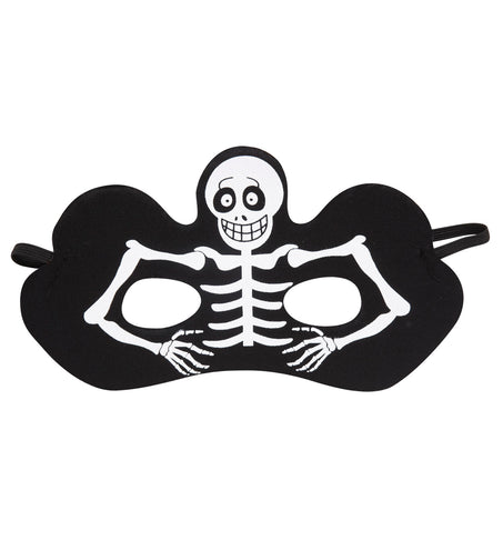 Widmann SRL Skelet oogmasker met geraamte