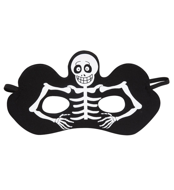 Widmann SRL Skelet oogmasker met geraamte