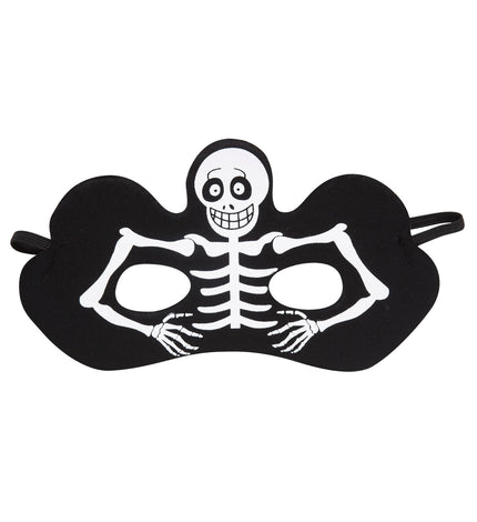 Widmann SRL Skelet oogmasker met geraamte