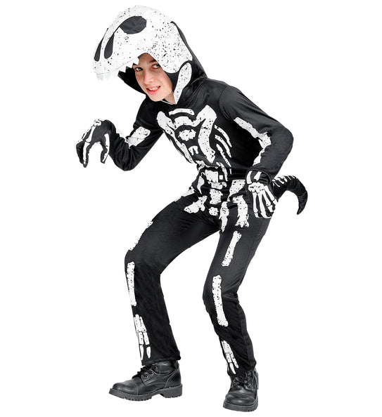 Widmann SRL Skelet pak T-rex kostuum