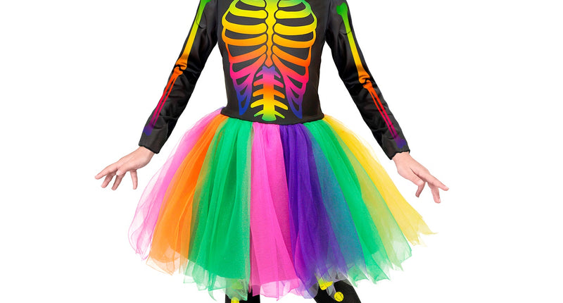 Widmann SRL Skelet regenboog kind