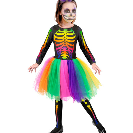 Widmann SRL Skelet regenboog kind