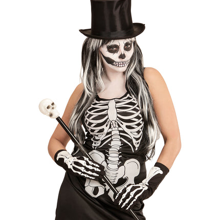 Widmann SRL Skelethandschoenen lang 35cm