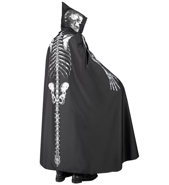 Widmann SRL Skeleton cape met capuchon