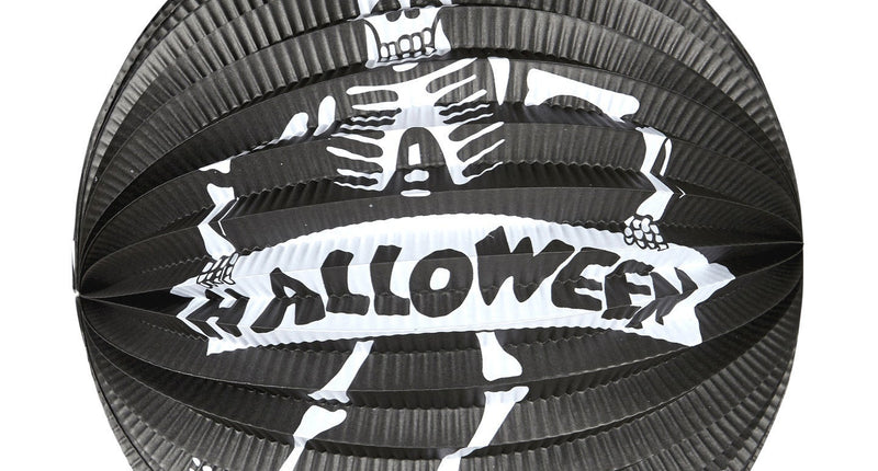 Widmann SRL Skeleton lampion decoratie 25 cm