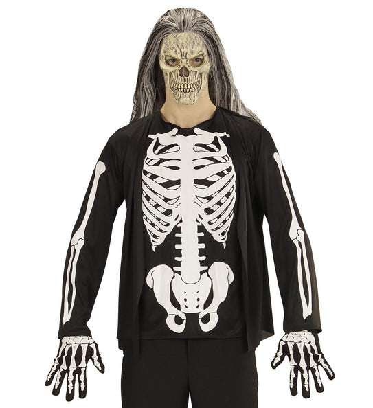 Widmann SRL Skeleton shirt voor Halloween