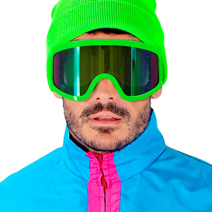 Widmann SRL Skibril neon groen