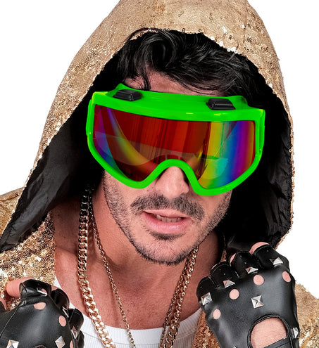 Widmann SRL Skibril neon groen